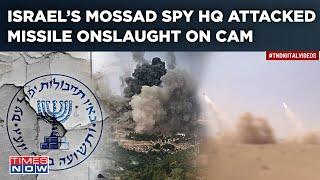 Israels Mossad Spy HQ Attacked Missile Onslaught On Cam Iraqi Resistance Fires AL-ARQAB Missiles