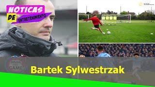 Bartek Sylwestrzak teaches footballersw to strike the ball better and become free kick experts