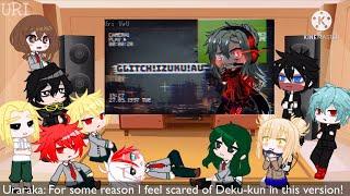  TOP 3  MHA + LOV + BNHA react to Deku AU ️ Gacha Club ️