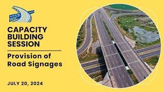 Capacity Building Session on Provision of Road Signages  20 July 2024