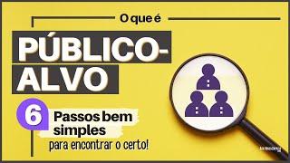 O QUE É PÚBLICO-ALVO 06 Dicas Incríveis de Como Encontrar o Seu Público Ideal?