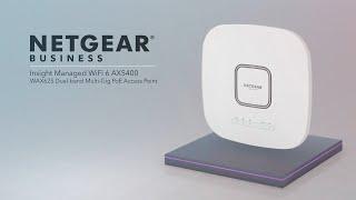 The NETGEAR Insight Managed WiFi 6 AX5400 Dual-band Multi-Gig PoE Access Point