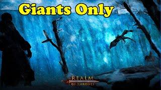 Giants Attack Castle Black  Bannerlord Realm of Thrones Giants Only #6
