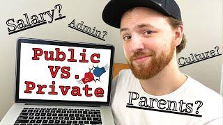 Teaching in a Public vs. Private School  An Unbiased Opinion?