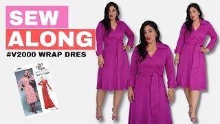 DVF Wrap Dress V2000 Sew Along