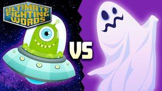 GHOSTS vs ALIENS Who is Scarier?  ULTIMATE FIGHTING WORDS