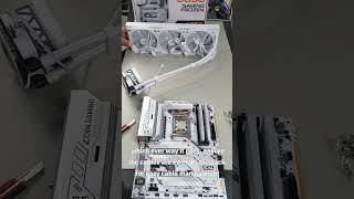 AM5 how to install thermalright frozen warframe 360 aio on am4am5 motherboard. white argb