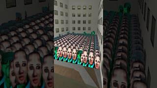 Selene Delgado and Obunga Horde Battle Nextbot Gmod