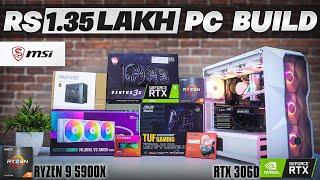 Rs 1.35 Lakh Editing PC Build  AMD Ryzen 9 5900X  RTX 3060