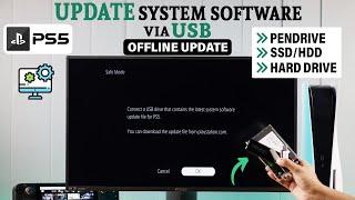 How to Update System Software on PS5 With USB Flash Drive