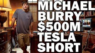 Michael Burry Heavily Shorts TESLA