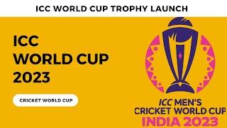 ICC Worldcup Trophy Launch in Space   ICC World Cup Schedule Launch  ICC CWC 2023 Schedule