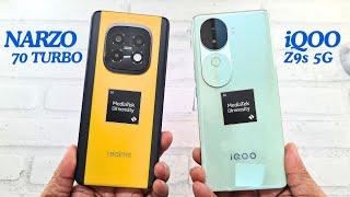 *SHOCKING* Result  iQOO Z9s 5G vs Narzo 70 Turbo Speed Test and CAMERA