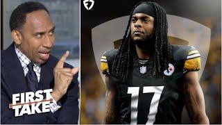 FIRST TAKE  Davante is going to Steelers - Stephen A. on Cowboys reject Raiders WR trade