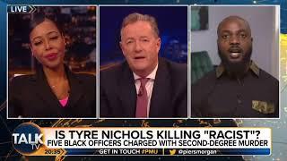 Tyre Nichols Killing was RACISM? Zuby Debates BLM Activist on Piers Morgan Show