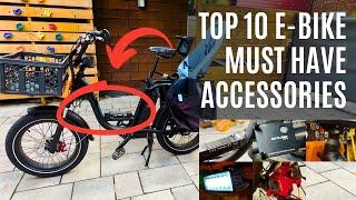 Top 10 E-Bike Must-Have Accessories You Need Right Now