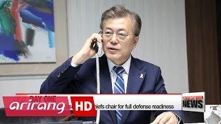 Moon Jae-in begins first day of five-year presidency