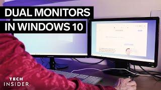 How To Set Up Dual Monitors In Windows 10 2022