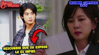 DESCUBRIO QUE SU ESPOSO LA ENGAÑA CON LA VECINA resumen capítulos 3 y 4  VEAMOS KDRAMAS