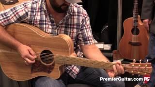 SNAMM 15 - Cole Clark Guitars CCFL2EC BLBL AE & CCFL2EC MMAH Demos