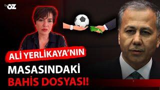 ALİ YERLİKAYANIN MASASINDAKİ BAHİS DOSYASI FUTBOLDA ŞİKE İDDİASI