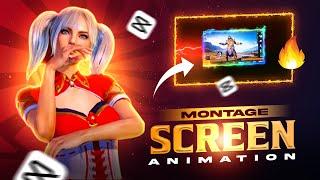 Make This Montage Screen Animation  in Android  Capcut Lobby Editing Tutorial  Capcut Effects