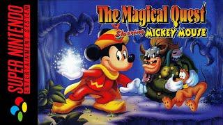 Longplay SNES - The Magical Quest Starring Mickey Mouse 100% 4K 60FPS