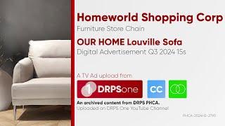 OUR HOME Louville Sofa Digital Ad Q3 2024 15s Philippines ST