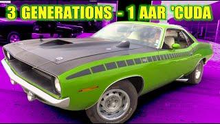 1970 AAR Cuda - Family Heirloom Muscle Car