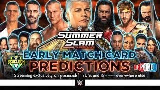 WWE SummerSlam 2024 - Early Card v5