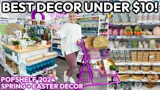 Best Spring Home Decor UNDER $10  Everything NEW at PopShelf  Easter Decor + Spring Decorations