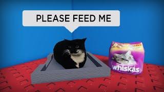 ROBLOX BUY FOOD TO FEED YOUR CAT *FUNNY MOMENTS*