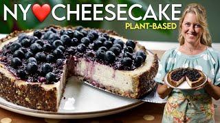 Deliciously Easy Plant-Based New York Cheesecake Recipe ️ YUM