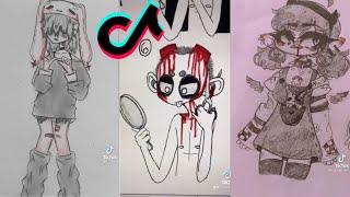  ALT TIKTOK DRAWING  ALTERNATIVE TIK TOK COMPILATION  goth emo aesthetics #44