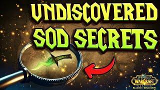 Discover these items before SoD Phase 4 - Season of Discovery