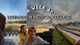 A week at Trivandrum medical college   college vlog  MBBS  NEET 2022