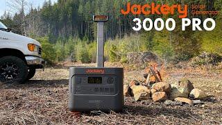 JACKERY 3000 PRO  Total Off Grid ALL SEASON Power Solution