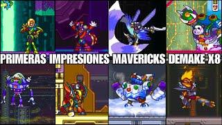 Primeras Impresion Mavericks Mega Man X8 DEMAKE