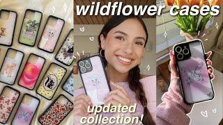 UPDATED WILDFLOWER CASES COLLECTION 2023 ⭐️ iPhone 11 12 14 and 15 Pro Max cases