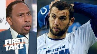 Colts fans were justified in booing Andrew Luck – Stephen A.  First Take