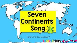 Seven Continents Song - Geography & Earth Science for Kids