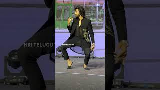 Hero Teja Sajja  Dance performance at Hanuman Mega Pre Release event