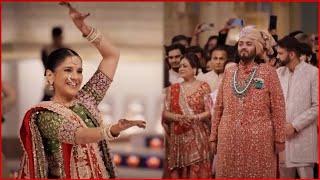 Anant-Radhika Wedding  Radhika Merchants Mother Welcome Dance Performance For Anant Ambani