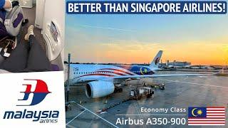 13 Hours with Malaysia Airlines Airbus A350 Economy Trip Report  LHR - KUL