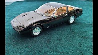 Ferrari 365 GTC4 1971 Unboxing KK Scale Diecast 118  Limited Edition 750 pcs