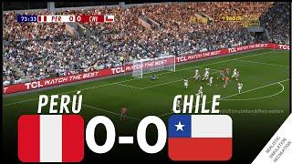 COPA AMERICA 2024 Perú 0-0 Chile  Highligths  Simulación y recreación de videojuego