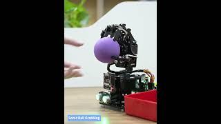 The ultrasonic sensor on the uHand UNO excels at detecting both distance and objects  #robot