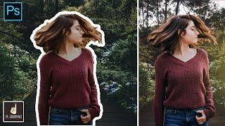 How To Change Background in Adobe Photoshop CC