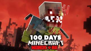 I Spent 100 Days in a Flood Infection in Hardcore Minecraft... Heres What Happened