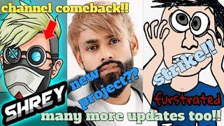 sheyyt channel is back Amir siddique new video amongusamit bhadanafrustrated janta elvish yadav